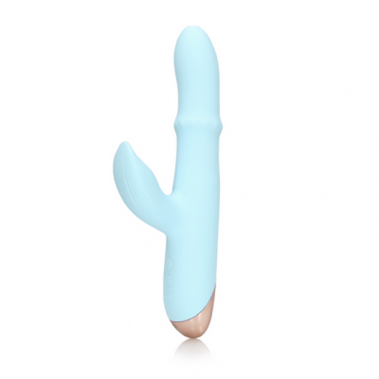 Vibrador Pulsante do tipo Rabbit com Anel interno que Sobe-e-Desce Vibrador Pulsante do tipo Rabbit com Anel interno que Sobe-e-Desce.