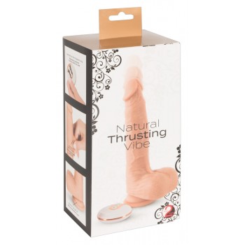 Vibrador realistico Natural Thrusting comando distancia