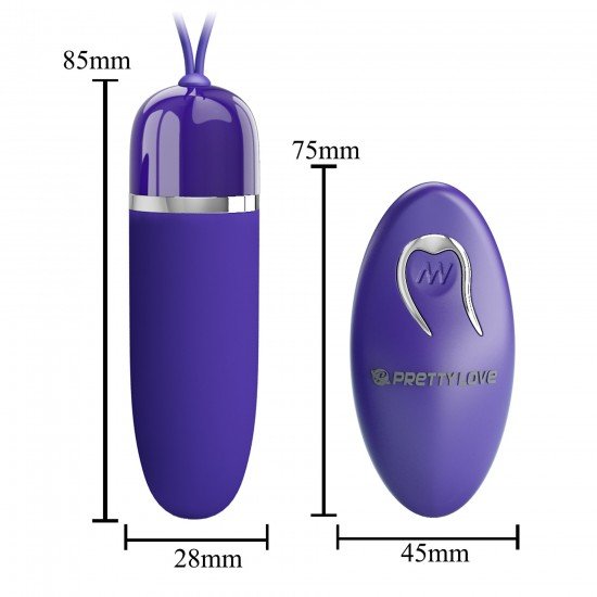 Esta mini bala vibratória vem com 12 funções. Especialmente quando uma garota precisa de um pouco mais de estimulação clitoriana para colocá-la em puro êxtase e esta bala multivelocidade mais silenciosa do que a maioria