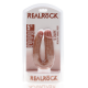 Dildo Realistico 2 em 1 Curvo 5'' (13 cm) - Castanho O RealRock foi projetado para permitir que você se divirta ao máximo. Um dildo firme e macio ao toque, de aspecto natural e do tamanho certo. Suas veias realistas proporcionam estímulo extra no interior. Este modelo ofer