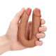 Dildo Realistico 2 em 1 Curvo 5'' (13 cm) - Castanho O RealRock foi projetado para permitir que você se divirta ao máximo. Um dildo firme e macio ao toque, de aspecto natural e do tamanho certo. Suas veias realistas proporcionam estímulo extra no interior. Este modelo ofer
