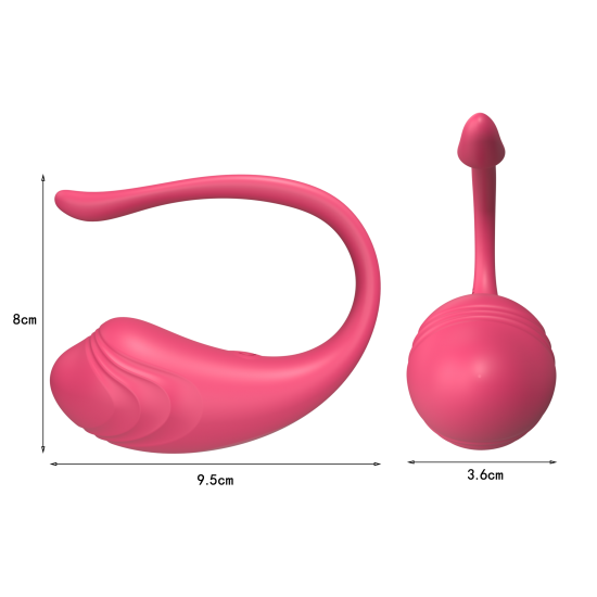 OVO VIBRANTE COM APP Estamos muito entusiasmados em apresentar o que há de mais recente em brinquedos com o novo vibrador APP Little Tadpole!  Estimule todos os seus sentidos com ações vibratórias do nosso aplicativ