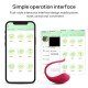 OVO VIBRANTE COM APP Estamos muito entusiasmados em apresentar o que há de mais recente em brinquedos com o novo vibrador APP Little Tadpole!  Estimule todos os seus sentidos com ações vibratórias do nosso aplicativ
