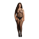 Shredded Suspender Bodystocking - Plus Size Shredded Suspender Bodystocking - Plus Size