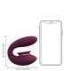 Vibrador Rabbit com Sugador e Lingua - Twitch 3 - Vinho Com 3 motores de 10 funções controlados independentemente, projetados para estimular suas zonas externas de prazer. Estimulação direta do clitóris através da sucção e da língua, juntamente com uma extremidade vibratória
