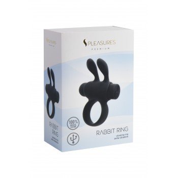 Rabbit Ring Silicone Black