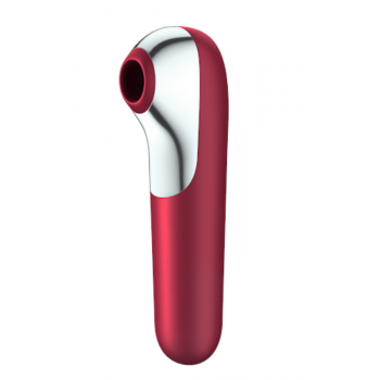 Estimulador clitoris SATISFYER Pulsador de ar Dual Love Vermelho