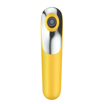 Estimulador clitoris SATISFYER Pulsador de ar Dual Love Amarelo