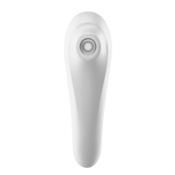 Estimulador Clitoris SATISFYER - Pulsador de ar Dual Pleasure Branco