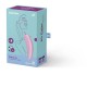 Estimulador Satisfyer Curvy 3+ Rosa Realistico como pele natural macia, veias e contornos. Multivelocidades. Não tóxico. Usa: 2 x AA