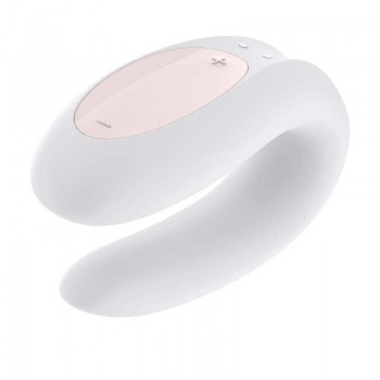 Estimulador Satisfyer Double Joy Branco