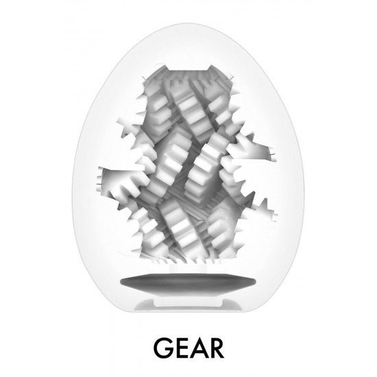 Ovo Masturbador Gear Stronger Tenga Masturbador descartável em caixa em forma de ovoCom uma nova e intensa textura de coneLubrificante incluídoMuito elástico – macio e sedosoCabe em qualquer pênis Masturbador descartável Gear Stronger da Tenga com uma nova