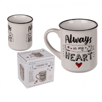 Caneca, Always in my heart,