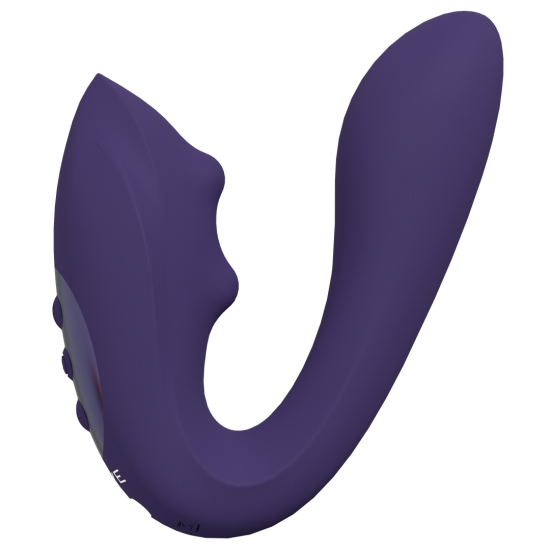 Yuki - Dual G-Spot Vibrator with Beads - Purple Yuki - Dual G-Spot Vibrator with Beads - Purple