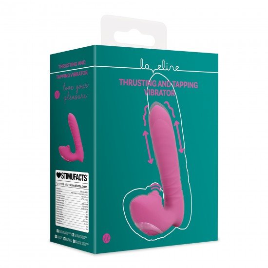 Este vibrador Thrusting and Tapping foi projetado exclusivamente para atingir o ponto G com movimentos de impulso e toque, para estimulação precisa e orgasmos intensos. Descubra momentos infinitos de alegria e apimente s