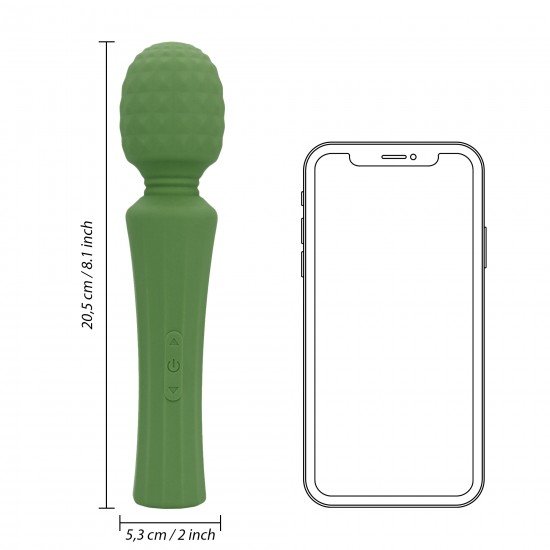 Este poderoso massageador vibrador de varinha com alça fixa foi projetado para explorar seu corpo, tanto sexualmente quanto para benefícios à saúde, como uso para músculos doloridos. Descubra momentos infinitos de alegri