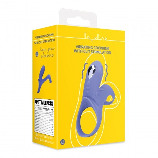 Anel Peniano com Vibração e Estimulador Clitoriano Este Cockring Vibratório com Estimulação Clitóris foi projetado para aumentar a excitação, para casais, mas também para brincadeiras solo. A vibração trará momentos emocionantes. Descubra momentos infinitos de alegria e