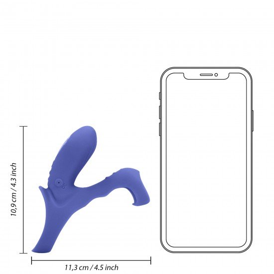Anel Peniano com Vibração e Estimulador Clitoriano Este Cockring Vibratório com Estimulação Clitóris foi projetado para aumentar a excitação, para casais, mas também para brincadeiras solo. A vibração trará momentos emocionantes. Descubra momentos infinitos de alegria e