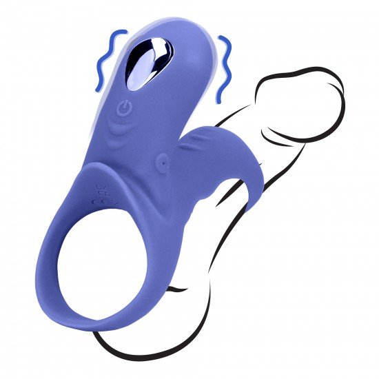 Anel Peniano com Vibração e Estimulador Clitoriano Este Cockring Vibratório com Estimulação Clitóris foi projetado para aumentar a excitação, para casais, mas também para brincadeiras solo. A vibração trará momentos emocionantes. Descubra momentos infinitos de alegria e