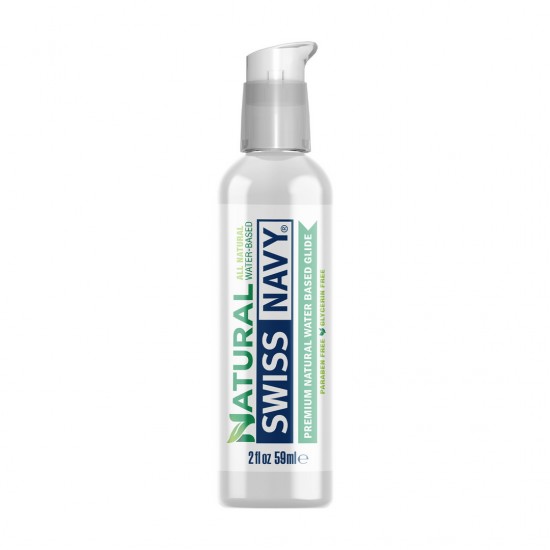 Nosso Lubrificante Pessoal Natural da Swiss Navy foi criado para todos os tipos de pele, para que todos possam desfrutar de um prazer suave e sem atrito em qualquer atividade sexual. Natural é feito com os melhores ingre
