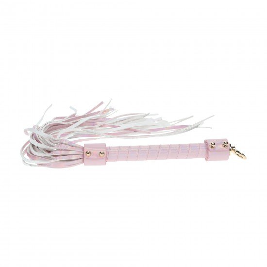 Paris Collection - Chicote - Rosa Chicoteie seu amante, ou submisso, até a submissão com o Chicote da Paris Collection da Ouch!. O cabo resistente dá a pegada perfeita para dar golpes provocantes ou chicotes estimulantes com uma picada satisfatória. Feit