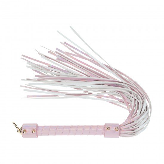 Paris Collection - Chicote - Rosa Chicoteie seu amante, ou submisso, até a submissão com o Chicote da Paris Collection da Ouch!. O cabo resistente dá a pegada perfeita para dar golpes provocantes ou chicotes estimulantes com uma picada satisfatória. Feit