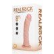 Realista com Vibração e Rotação - 8 / 20,5 cm - Flesh Divirta-se ao máximo com este dildo vibratório firme e macio ao toque, da RealRock®. Suas veias realistas de aparência natural no eixo, combinadas com o tamanho certo e design semelhante à pele, dão a você estimulação ex
