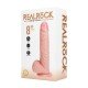 Realista com Vibração e Rotação - 8 / 20,5 cm - Flesh Divirta-se ao máximo com este dildo vibratório firme e macio ao toque, da RealRock®. Suas veias realistas de aparência natural no eixo, combinadas com o tamanho certo e design semelhante à pele, dão a você estimulação ex