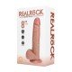 Realista com Vibração e Rotação - 8 / 20,5 cm - Tan Divirta-se ao máximo com este dildo vibratório firme e macio ao toque, da RealRock®. Suas veias realistas de aparência natural no eixo, combinadas com o tamanho certo e design semelhante à pele, dão a você estimulação ex