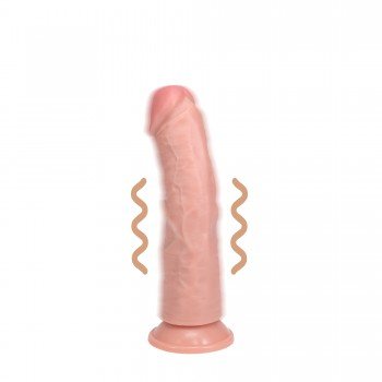 Realista com Vibração - 6 / 15,5 cm - Flesh