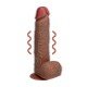 Divirta-se ao máximo com este dildo vibratório firme e macio ao toque, da RealRock®. Suas veias realistas de aparência natural no eixo, combinadas com o tamanho certo e design semelhante à pele, dão a você estimulação ex