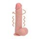 Realista com Vibração e Rotação - 8 / 20,5 cm - Flesh Divirta-se ao máximo com este dildo vibratório firme e macio ao toque, da RealRock®. Suas veias realistas de aparência natural no eixo, combinadas com o tamanho certo e design semelhante à pele, dão a você estimulação ex