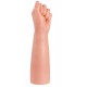 Estimulador em forma de punho com 33cm. Material: PVC. Aviso: este produto não é terapêutico só para uso externo. Não deve ser usado na pele que esteja inflamada ou ferida. Não é recomendado o uso frequente e prolongado