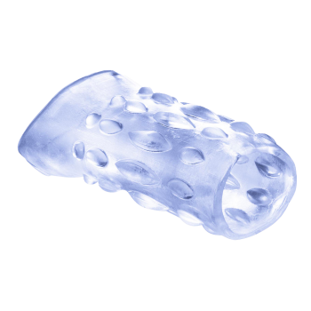 NMC 3 INCH TPE TRANSPARENT PENIS ENHANCER WITH BALL STRAP
