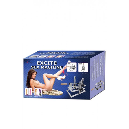 Realize todas os seus sonhos e desejos sexuais ao seu comando e com prazeres que jamais poderá esquecer.Máquina de sexo feita em aço inoxidável, super resistente e de extrema qualidade, com movimentos e flexibilidade que