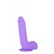 Dildo realistico com 20cm feito de material LoveClone RX, com escroto e forte ventosa para prender em qualquer lugar. Composição: Goma termoplastica