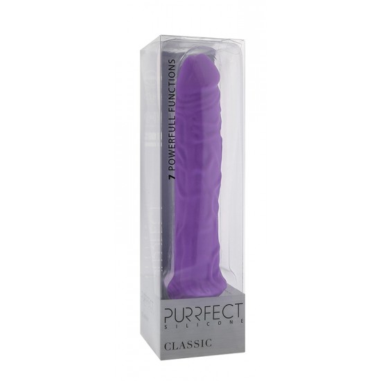 Vibrador Purrfect Silicone 8.5 Purple