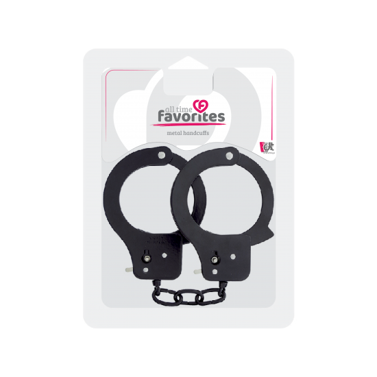 Para os amantes de aventuras íntimas.Algemas em metal, de utilização simples e fácil, unidas por uma pequena e forte corrente de metal e inclui duas chaves.