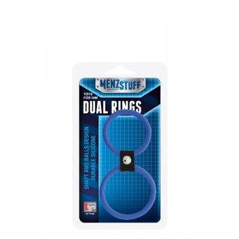 Anel Duplo Menzstuff Azul