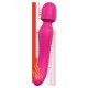 Esta Wand Vibes of Love é verdadeiramente versátil e emocionante! É um massageador de varinha e um vibrador, com 9 ritmos de vibração e 3 intensidades. Também tem uma função de aquecimento na extremidade inserível, para