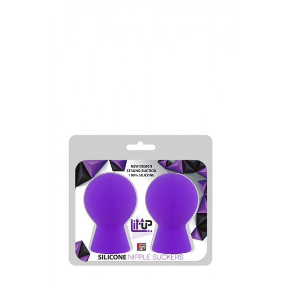 Apliques para mamilos com grande poder de sucção, feitos em 100% silicone, bastante confortáveis e seguros de usar.Coloque o aplique bem junto ao mamilo erecto e aperte o bulbo para criar um vácuo, este, por sua vez, irá