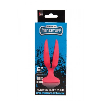 Plug Anal Aberto Flower Menzstuff 15cm Vermelho