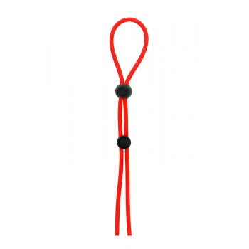 Anel Pénis Duplo Stretchy Lasso Cage Regulável Dream Toys Vermelho