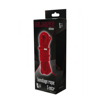 Corda Bondage 5m Blaze Deluxe Vermelho