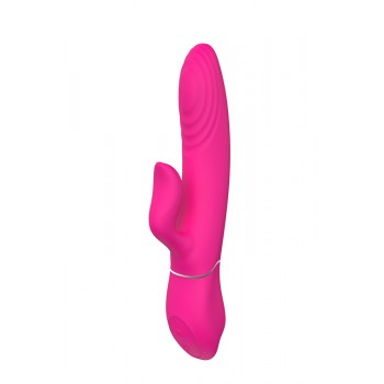 Vibrador c/ Estimulador Clitóris Duo Thruster Vibes of Love Dream Toys Rosa