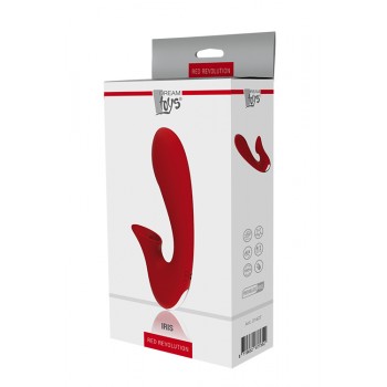 Vibrador de estimulação dupla RED REVOLUTION IRIS