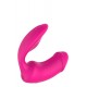 Estimulador remoto Duo Pleaser VIBES OF LOVE Com formato de pênis para desfrutar na vagina e um estimulador de clitóris acoplado com as curvas certas para tocar o clitóris e transferir as vibrações. Os 9 padrões de vibração diferentes estão espalhados por todo o br