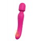 Massajador Wand Aquecimento VIBES OF LOVE Esta Wand Vibes of Love é verdadeiramente versátil e emocionante! É um massageador de varinha e um vibrador, com 9 ritmos de vibração e 3 intensidades. Também tem uma função de aquecimento na extremidade inserível, para