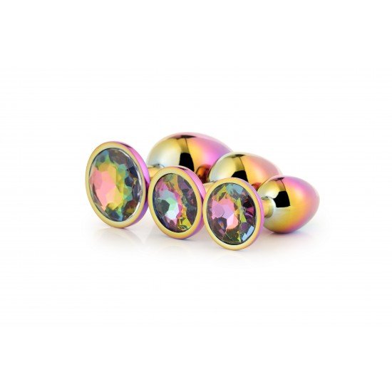 Kit plugs anais GLEAMING LOVE Rainbow