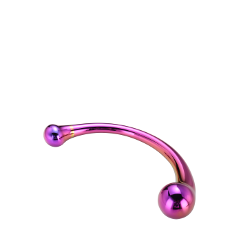 DILDO VIDRO GLAMOUR CURVED BIG WAND